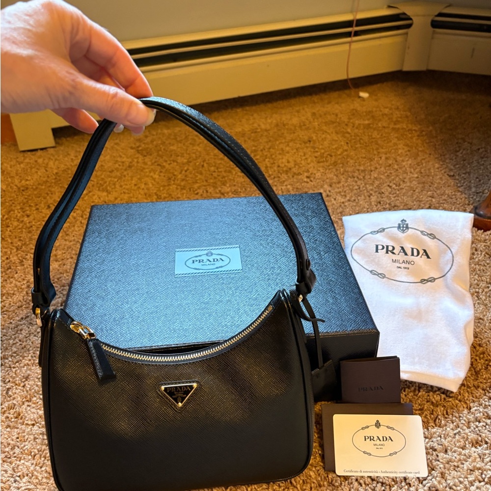 Prada Re~Edition Saffiano Leather Bag - Picture 9 of 16